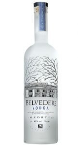 bottiglia vodka belvedere